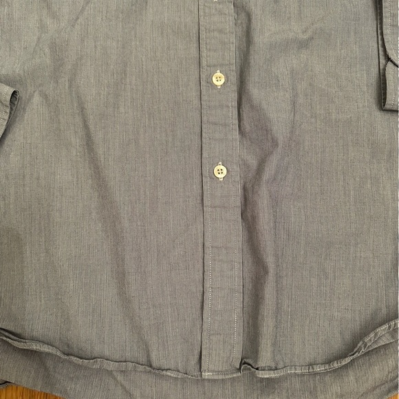 J Crew Button Up Shirt Mens XL Tailored Fit Stripe Long Sleeve Pocket (j5) - Picture 9 of 10